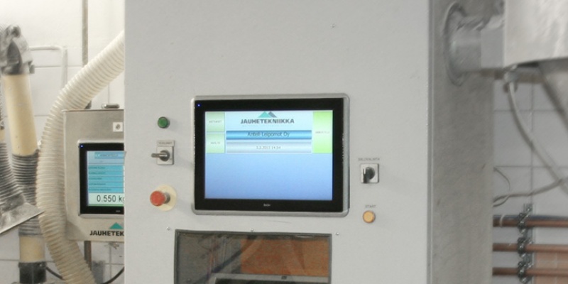 Modernisation of Dosetec dosing system's PLC control and operator screens. Antell Bakery